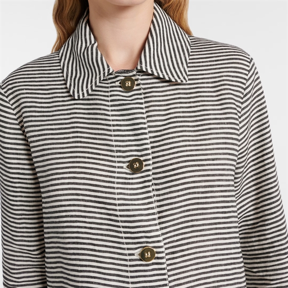 \'S Max Mara ZAMIA Skjorte, Black Stripe